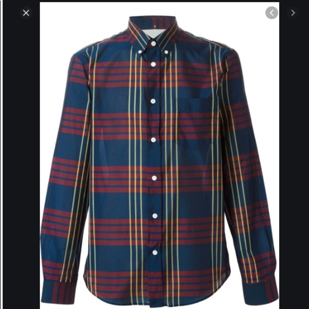 Acne Studios Isherwood Check US15 Size 50/M
